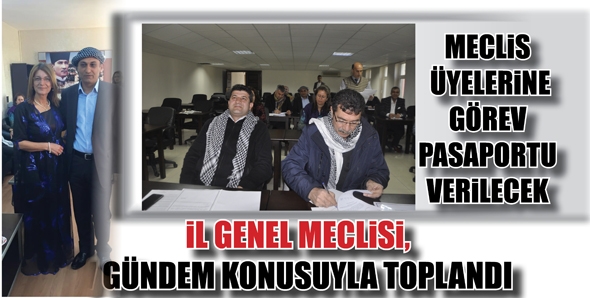 İL GENEL MECLİSİ, 7 G&Uuml;NDEM KONUSUYLA TOPLANDI