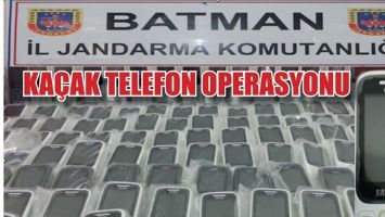 JANDARMADAN KA&Ccedil;AK TELEFON OPERASYONU...