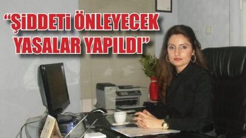 BİLİCİ &ldquo;ŞİDDETİ &Ouml;NLEYECEK YASALAR YAPILDI&rdquo;