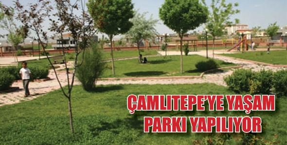 &Ccedil;AMLITEPE&rsquo;YE YAŞAM PARKI YAPILIYOR