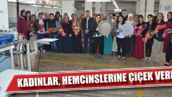KADINLAR, HEMCİNSLERİNE &Ccedil;İ&Ccedil;EK VERDİ