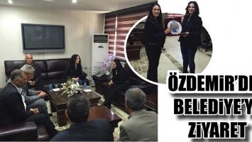 &Ouml;ZDEMİR&rsquo;DEN BELEDİYE&rsquo;YE ZİYARET