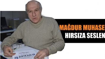 MAĞDUR MUHASEBECİ, HIRSIZA SESLENDİ