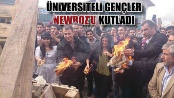 &Uuml;NİVERSİTELİ GEN&Ccedil;LER NEWROZ&rsquo;U KUTLADI