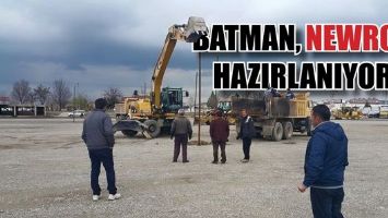 BATMAN, NEWROZ&rsquo;A HAZIRLANIYOR...