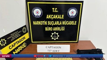737 uyuşturucu hap ele ge&ccedil;irildi
