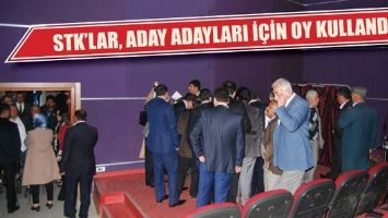 STK&rsquo;LAR, ADAY ADAYLARI İ&Ccedil;İN OY KULLANDI