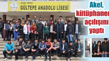 AKEL, K&Uuml;T&Uuml;PHANENİN A&Ccedil;ILIŞINI YAPTI
