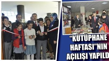 &ldquo;K&Uuml;T&Uuml;PHANE HAFTASI&rdquo;NIN A&Ccedil;ILIŞI YAPILDI