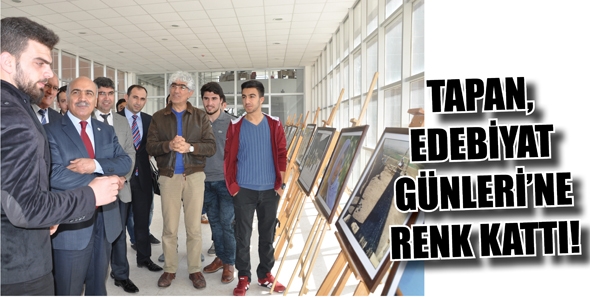 TAPAN, EDEBİYAT G&Uuml;NLERİ&rsquo;NE RENK KATTI!