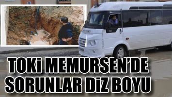 TOKİ MEMURSEN'DE SORUNLAR DİZ BOYU