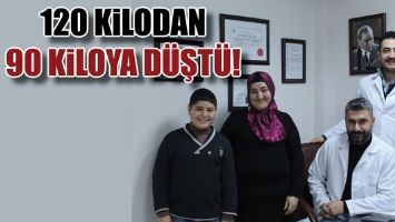 120 KİLODAN 90 KİLOYA D&Uuml;ŞT&Uuml;!