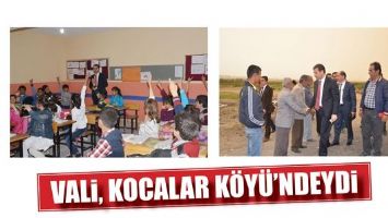 VALİ, KOCALAR K&Ouml;Y&Uuml;&rsquo;NDEYDİ...