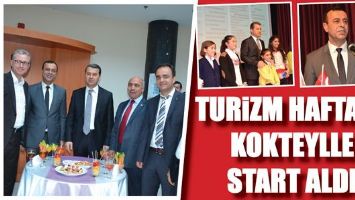 TURİZM HAFTASI, KOKTEYLLE START ALDI