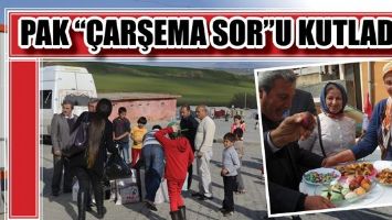 PAK &ldquo;&Ccedil;ARŞEMA SOR&rdquo;U KUTLADI...