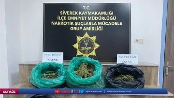 8 kilo 210 gram sentetik uyuşturucu el ge&ccedil;irildi
