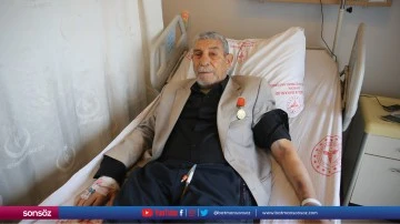 81 yaşındaki hasta kapalı y&ouml;ntem ameliyatla sağlığına kavuştu