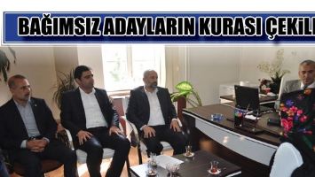 BAĞIMSIZ ADAYLARIN KURASI &Ccedil;EKİLDİ