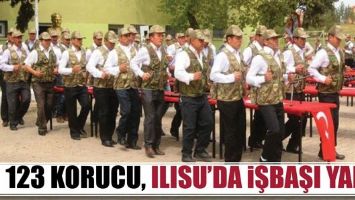 123 KORUCU, ILISU&rsquo;DA İŞBAŞI YAPTI