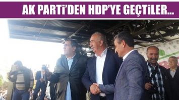 AK PARTİ&rsquo;DEN HDP&rsquo;YE GE&Ccedil;TİLER...