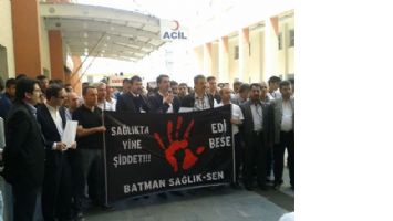 SAĞLIK SEN, ŞİDDETİ KINADI!
