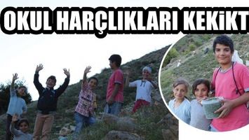 OKUL HAR&Ccedil;LIKLARI KEKİKTEN...