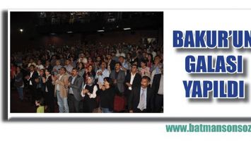 BAKUR'UN GALASI YAPILDI