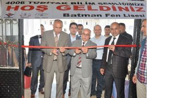 FEN LİSESİ&rsquo;NDE 35 PROJE SERGİLENDİ