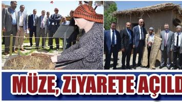 M&Uuml;ZE, ZİYARETE A&Ccedil;ILDI