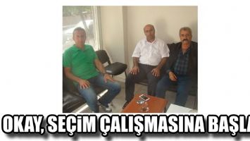 OKAY, SE&Ccedil;İM &Ccedil;ALIŞMASINA BAŞLADI
