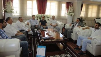 M&Uuml;SİAD HEYETİ, VALİ&rsquo;Yİ ZİYARET ETTİ