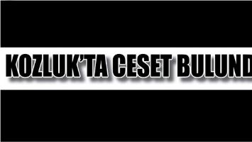 KOZLUK&rsquo;TA CESET BULUNDU!