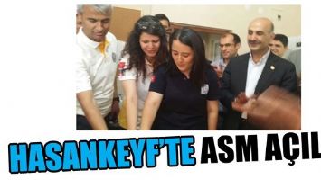HASANKEYF'TE ASM A&Ccedil;ILDI