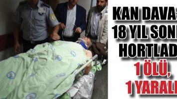 KAN DAVASI, 18 YIL SONRA HORTLADI: 1 &Ouml;L&Uuml;, 1 YARALI