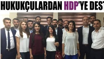 HUKUK&Ccedil;ULARDAN HDP&rsquo;YE DESTEK