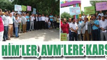 HİM&rsquo;LER, AVM&rsquo;LERE KARŞI!
