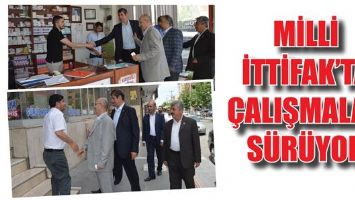 MİLLİ İTTİFAK&rsquo;TA &Ccedil;ALIŞMALAR S&Uuml;R&Uuml;YOR