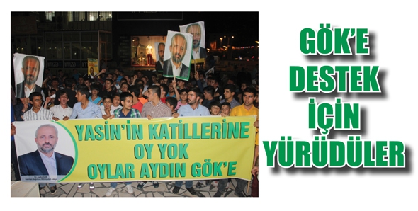 G&Ouml;K&rsquo;E DESTEK İ&Ccedil;İN Y&Uuml;R&Uuml;D&Uuml;LER