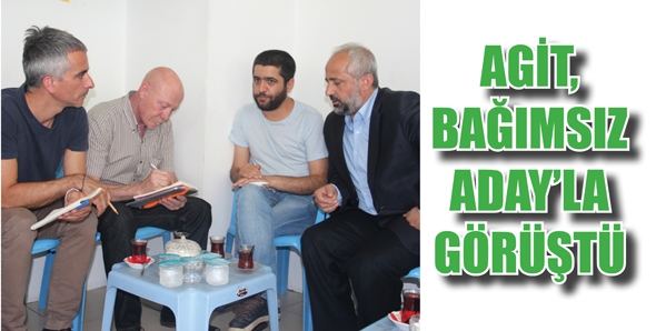 AGİT, BAĞIMSIZ ADAY&rsquo;LA G&Ouml;R&Uuml;ŞT&Uuml;