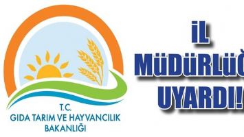İL M&Uuml;D&Uuml;RL&Uuml;Ğ&Uuml; UYARDI!