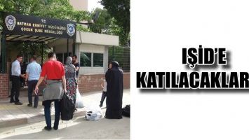 IŞİD&rsquo;E KATILACAKLARDI!