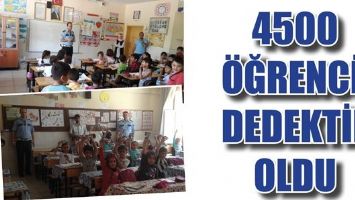 4500 &Ouml;ĞRENCİ, DEDEKTİF OLDU