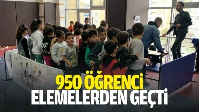 950 &ouml;ğrenci, elemelerden ge&ccedil;ti