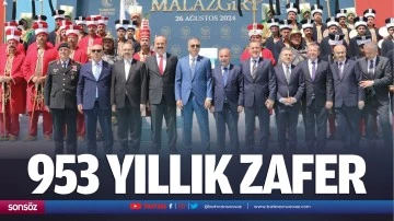 953 yıllık zafer&hellip;