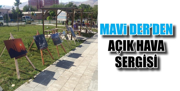 MAVİ DER&rsquo;DEN A&Ccedil;IK HAVA SERGİSİ