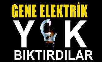İL&Ccedil;ELERDE 2 G&Uuml;N ELEKTRİK YOK!...