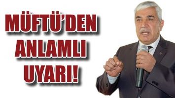 M&Uuml;FT&Uuml;&rsquo;DEN ANLAMLI UYARI!