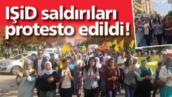 IŞİD SALDIRILARI PROTESTO EDİLDİ&hellip;