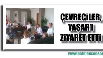 &Ccedil;EVRECİLER, YAŞAR&rsquo;I ZİYARET ETTİ