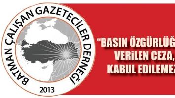 &ldquo;BASIN &Ouml;ZG&Uuml;RL&Uuml;Ğ&Uuml;NE VERİLEN CEZA, KABUL EDİLEMEZ&rdquo;
